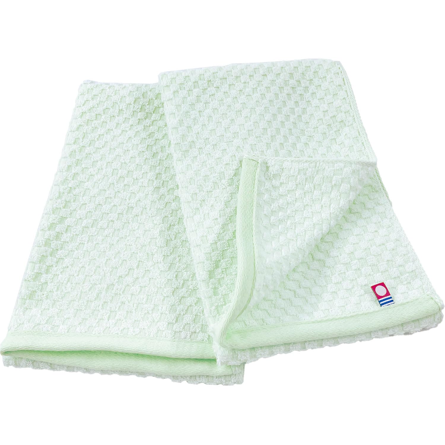 

Imabari Towels - Lightweight, Thin, Po-Cotton Face Towels, Green, Set of 2, 33 x 73 cm, 100% Cotton, Made in Japan