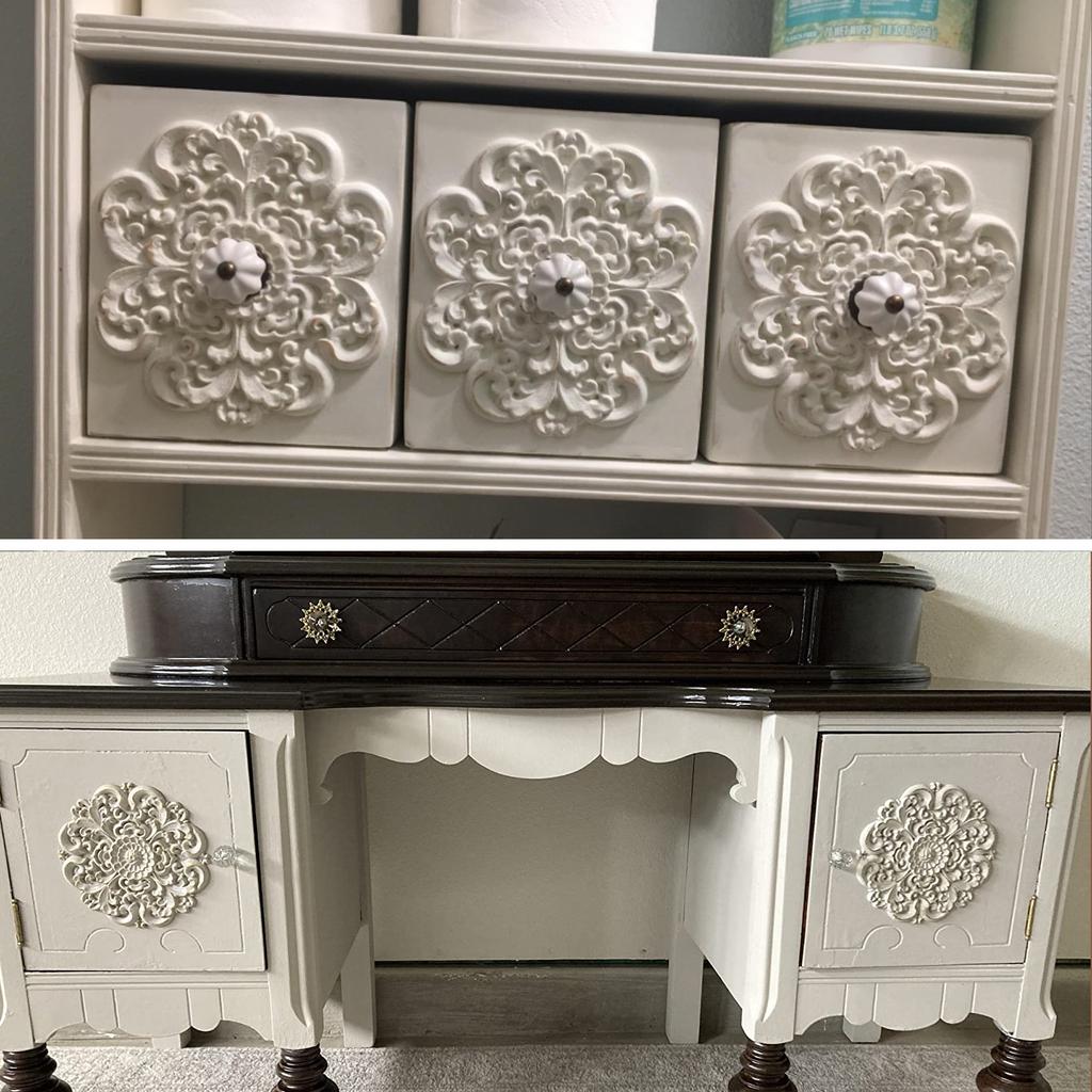 1 Pc Wood Decal Corner Wood Applique Onlay Home Window Unpainted Ornamental Furniture Bed Door Cabinet Decor 10/12/15/20/24/30cm