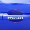 Car Door Sticker Carbon Fiber Scratches Auto Handle Protection Film For Peugeot 308 408 508 RCZ 208 3008 2008 206 207 108 406 407 408 206 207 306 307