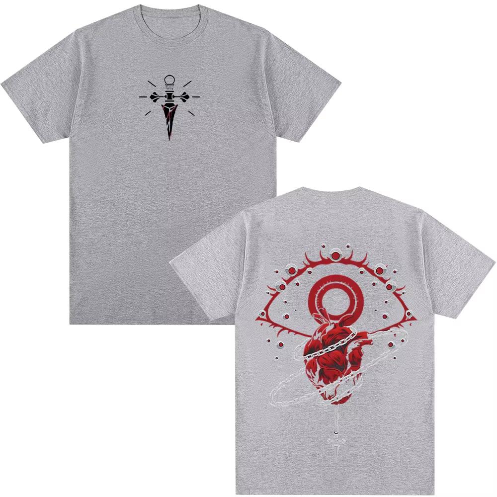 

Аніме Футболка Hunter X Hunter Курапіка Примарна трупа Футболка з коротким рукавом Чоловіча Жіноча Літня Бавовняна Оверсайз Футболки Вуличний одяг 3XL