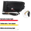 Rear Bumper Reflector Light LED For Toyota Land Cruiser Prado LC120 Fj120 120 2003 2004 2005 2006 2007 2008 2009 Brake Fog Lamp