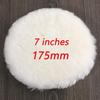 3/4/5/6/7 Inches Wool Polishing Disc Car Beauty Waxing Self-Adhesive Disc Imitated Wool Sponge Pad Auto Polisher Sponges Discs