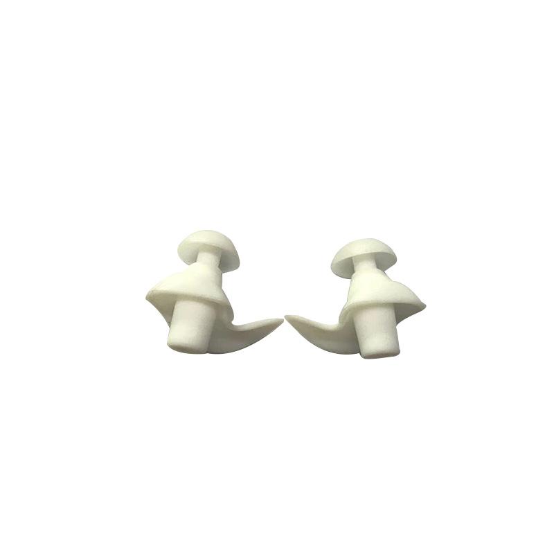 Silicone Earplug Sleep Noise Ear Plug Canceling Noise Portable Waterproof Swim Bath Earplugs with Box Swimming Accessories