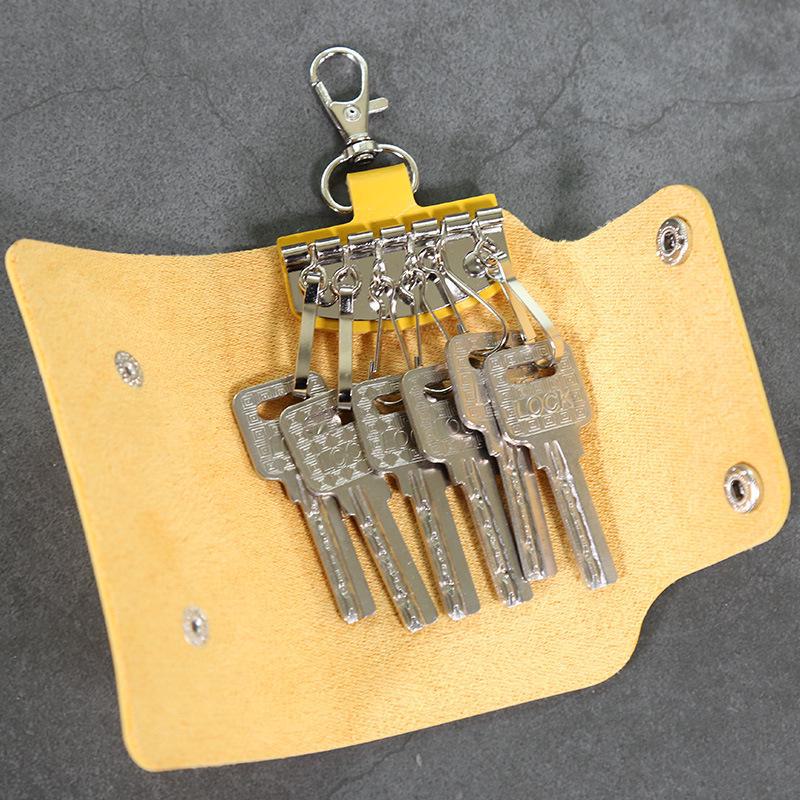 Multifunctional Women's Car Key Holder with Hanging Buckle - Customized Gift for Enterprises