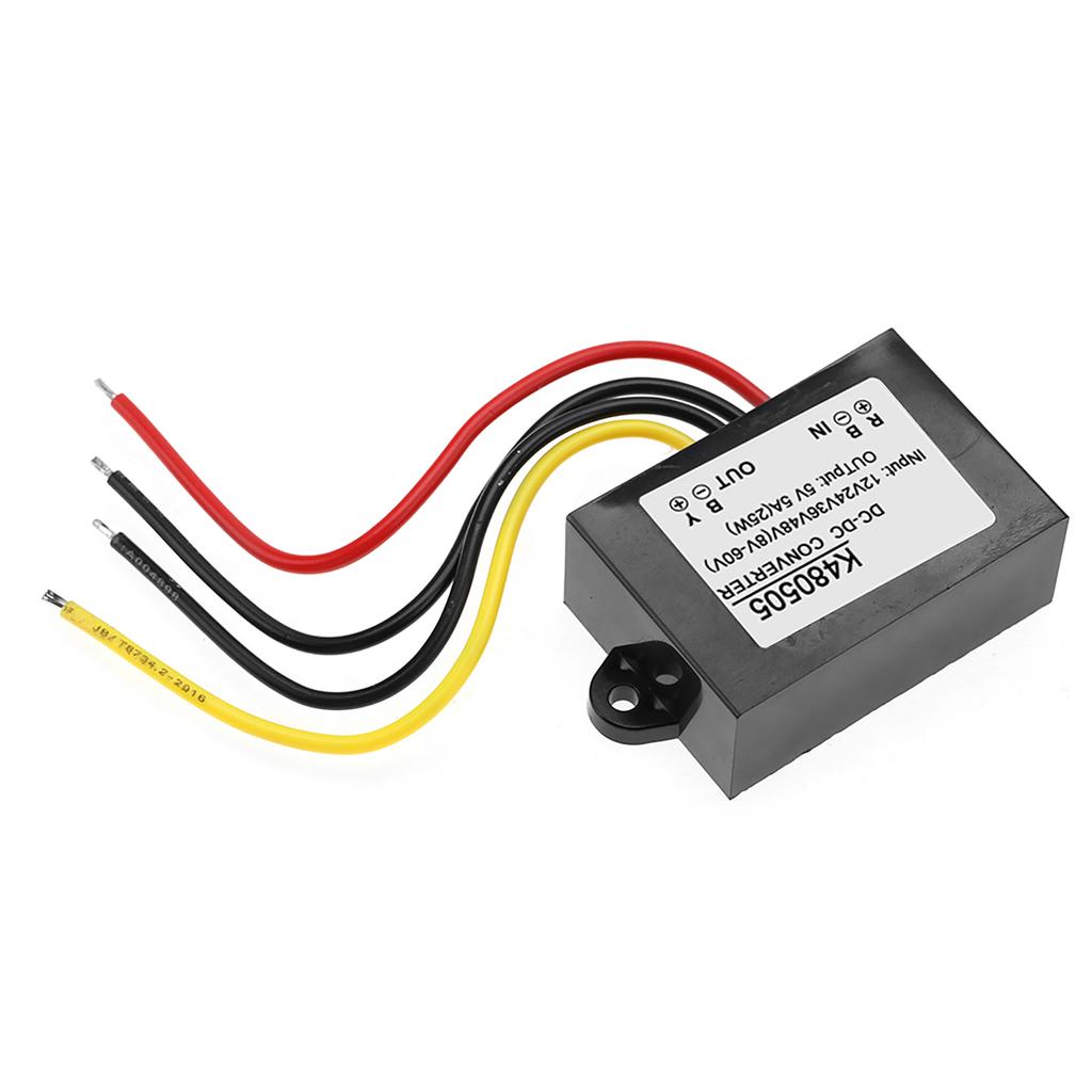 DCDC 12V24V36V48V to 5V 5A Buck Converter Step Down Power Supply Module