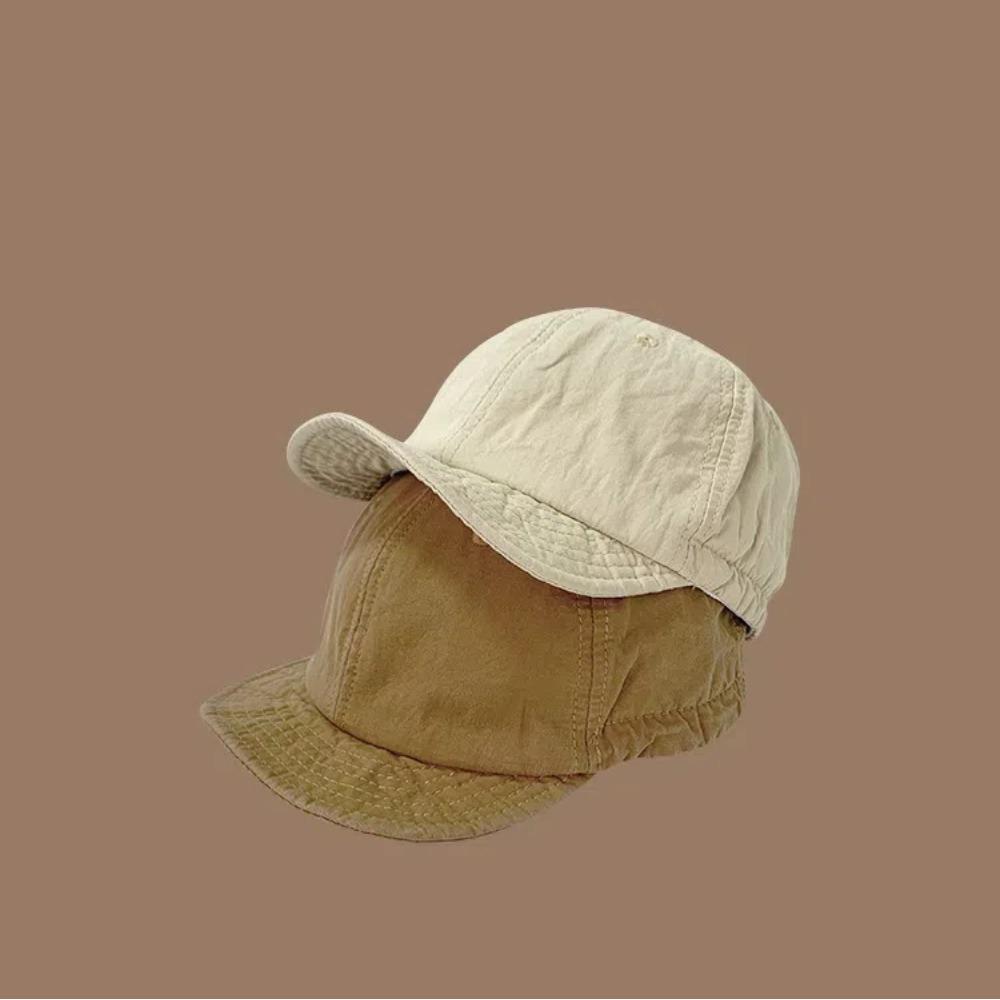 Casual Cargo Baseball Cap Drawstring Adjust Peaked Cap Versatile Sun Hat  Apparel Accessories