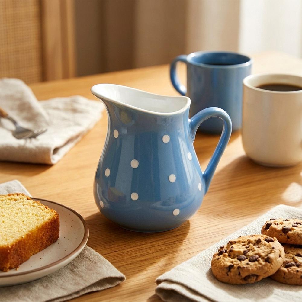 Dzbanek Ceramiczny na Napoje Kawę Herbatę Wodę Kompot Sok Retro 480 ml