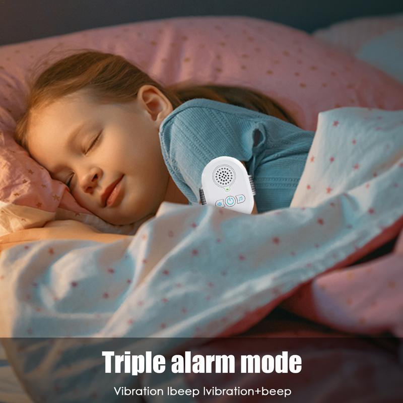 Bedwetting Sensor Alarm Baby Potty Training Wet Reminder Sleeping Enuresis Plaswekker with Loud Sound and Vibration For Babies