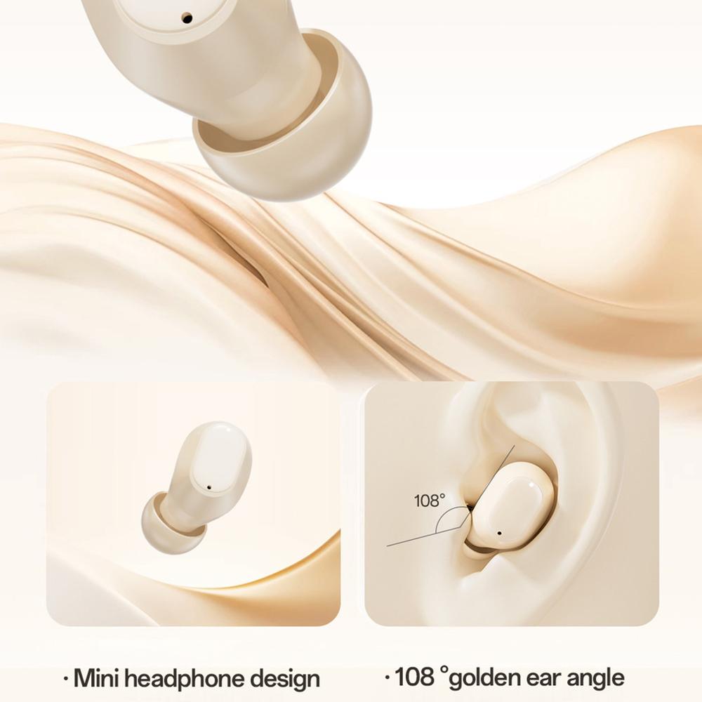 Bluetooth Wireless Earbuds with Transparent LED Lights, Smart Noise Cancelling, Hi-Fi Sound & Long Playtime for Sports Daily Use