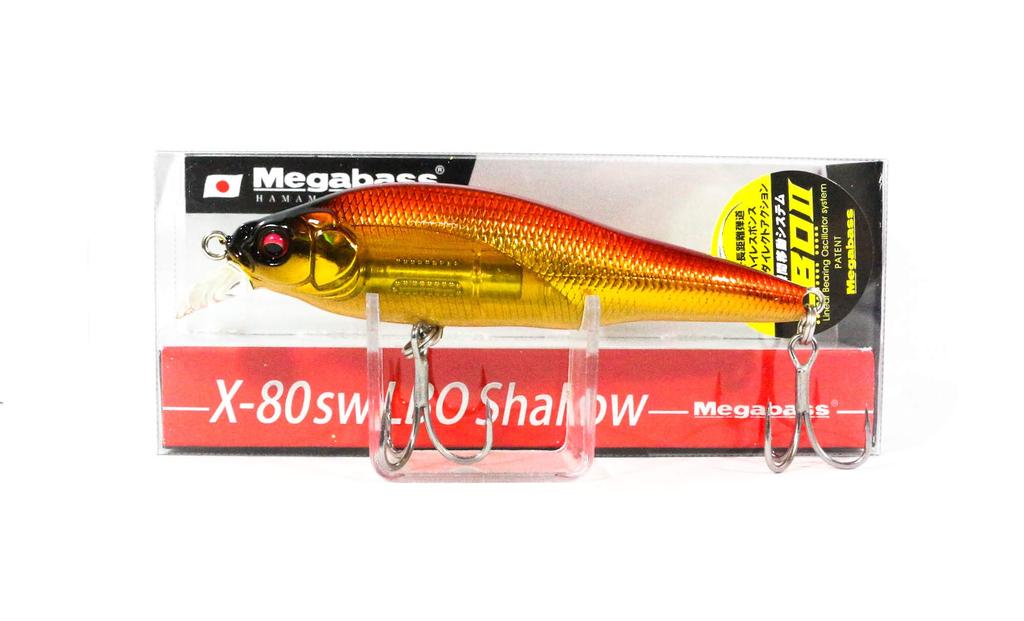 Megabass Minnow LBO SHALLOW GG Golden Red 38864 Lure X-80SW