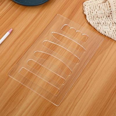 Acrylic Cutting Board Handle Template, Puzzle Piece Serving Router Template for Kitchen