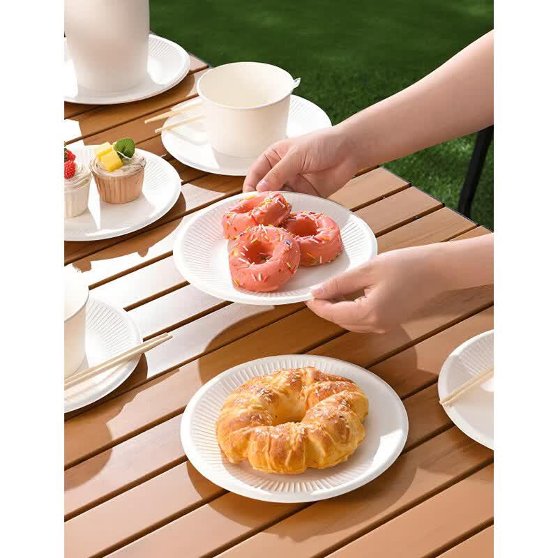 Fresh Life 10-Person Paper Dinnerware Set