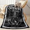 Slipknot: Devil Within Customize Text Blanket Gift Customizable Blanket Durable Comfort Throw For Livingroom Living Room Office Seaside