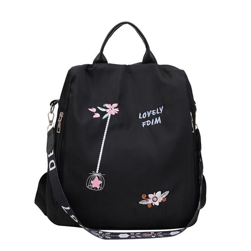 Dual-shoulder Backpack for Casual Travel, Single-shoulder, Anti-theft, Lightweight Student Schoolbag