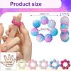 10 Stück Stressabbau Finger Angstringe für Damen Herren Verstellbar Sensorisch Stachelige Perle Entspannung Beruhigend Fidget Finger Massager