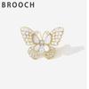 National Stil Perlemors Sommerfugle Broche High-end Premium Niche High-end Korsage Retro Nål Dametøj Tilbehør Engros