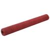 VidaXL Steel Wire Mesh PVC Coating 25x1.2 M Hexagonal Red Garden Fence 143308