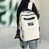 Fashion Labeling Large Capacity College Style Junior High School High School Student School Bag Leisure Computer Bag Backpack Female