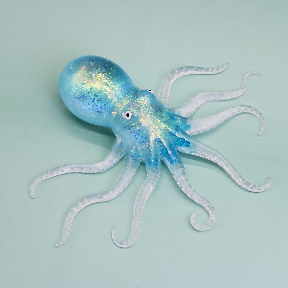 Slow Rebound Octopus Squeeze Toy Realistic Slow Rising Toy  For Adults & Teenager Gift