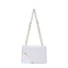 Niche High-end Sense of Glossy Beveled Small Square Bag