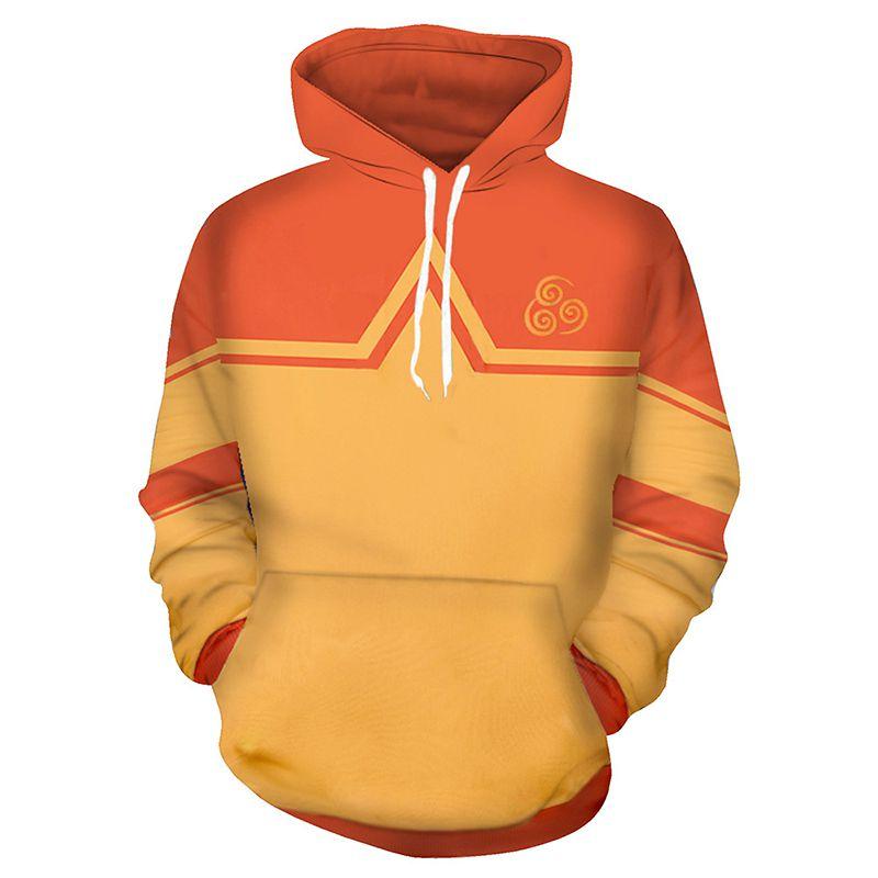 Luxurious Avatar The Last Airbender Hoodie Cosplay Costume Sweatshirt For Ultimate Comfort