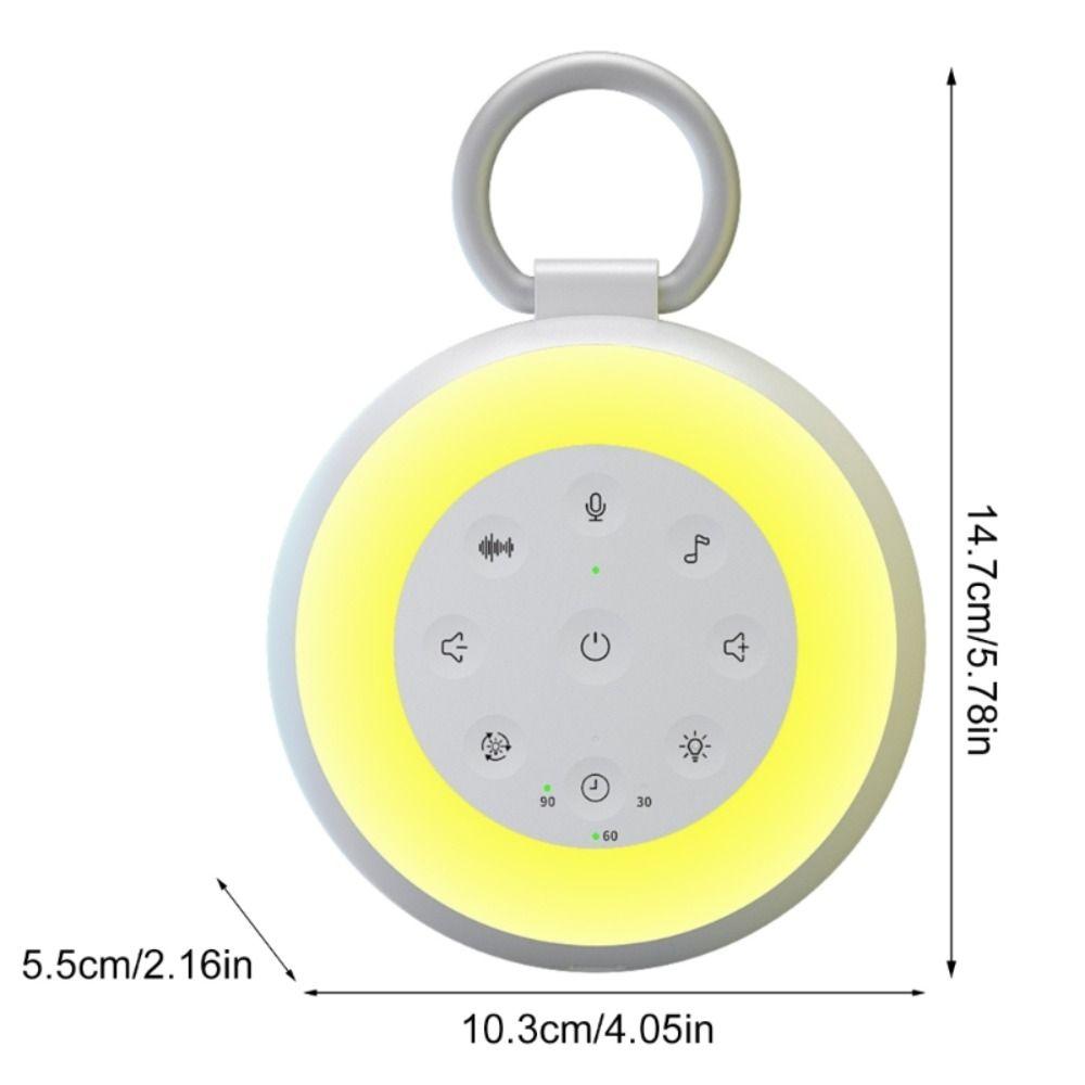 with Night Light Sleep Aid Device Rechargeable White Noise Machine New Baby Sound Machine