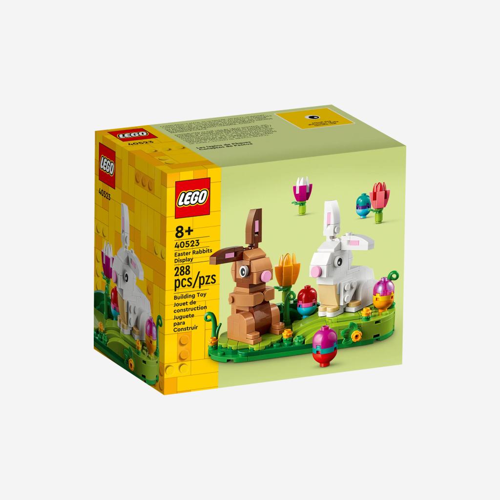 Espositore con Coniglietti Pasquali Lego