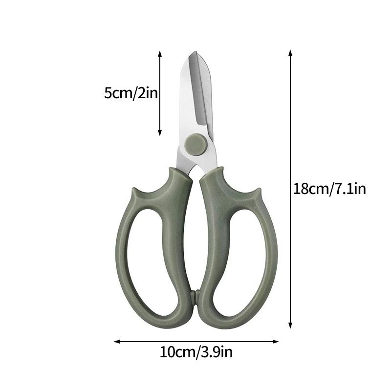 Multifunctional Garden Scissors Household Flower Pruning Branch Gardening Pick Fruit Cutting Shears Scissors Pruning Tools