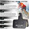 1PC plăcuțe de frână cu disc Plăcuțe de frână hidraulice MTB semi-metalice din rășină