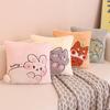 Little Dinosaur Pillow Quilt Two-in-one Cute Cartoon Nap Pillow Quilt Office Waist Cushion