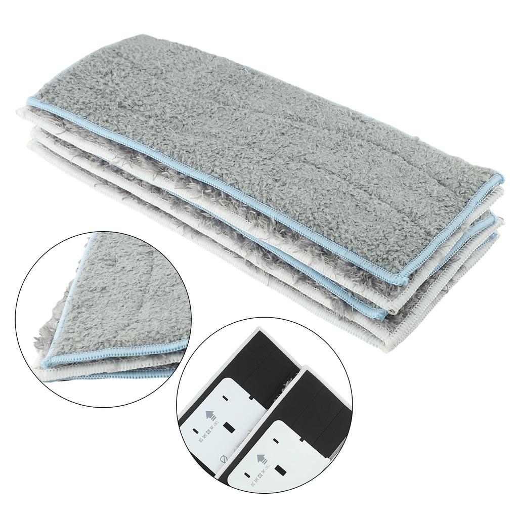 For Hardwood Dry Sweeping Pad Vacuum Cleaner Parts Easy To Replace Efficient Cleaning Hand-washed Wicking Fiber