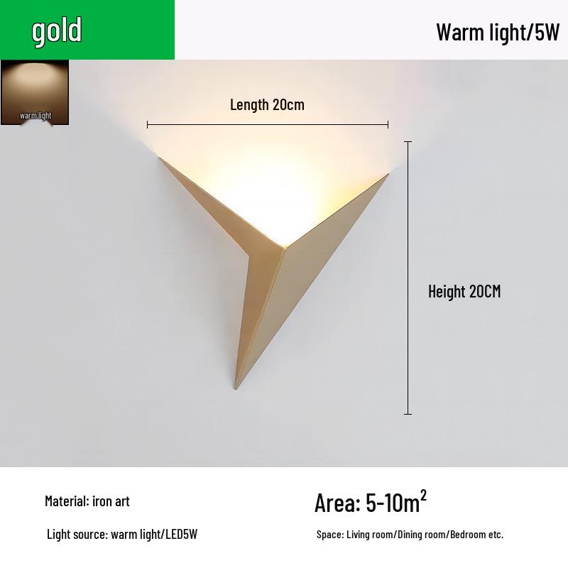 Nordic Luxury Wrought Iron Wall Lamp for Modern Spaces