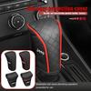 Car Gear Shift Cover Leather Shift Lever Cover Gearbox Shifter Knob Protector For Cherokee Patriot Liberty Wrangler JK JL