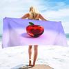 Red Cherry Beach Towels,Oversized Absorbent Lightweight Soft Blanket Towel,Quick Dry Sand Free Pool Towels for Beach Vacation
