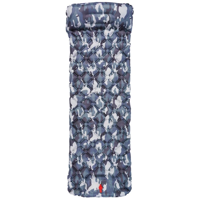 

LX-T04 Easy Inflatable Camping Mattress Sleeping Mat TPU+Nylon Sleeping Pad G