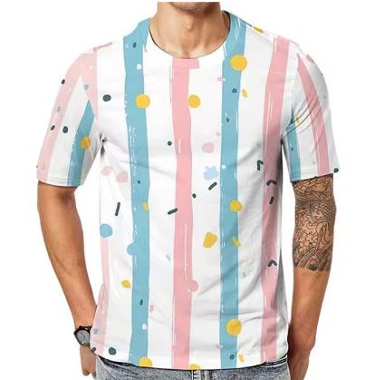 25 Summer Ice Cream Hawaii 3D Printing Short Sleeve Men s Outdoor Sports Fast Drying Breathable Comfortable Fashion XXS
