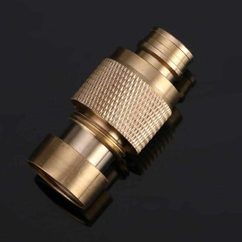 Brass Quick Connect Adapter High Pressure Washer Hose Connector Easy Assembly for Wash Machine Accessories