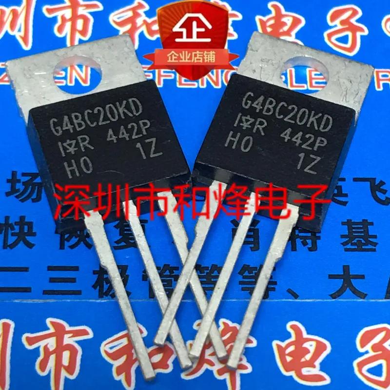 10PCS IRG4BC20KD New import TO-220 Power MOS field effect tube Into the triode G4BC20KD