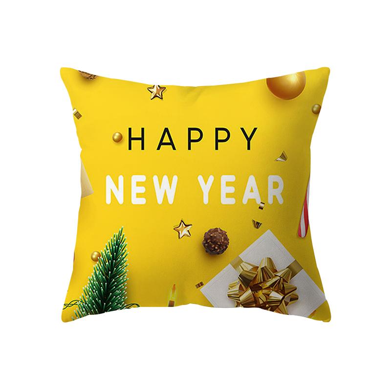 Vánoční téma Vánoční dekorace Vzor tisku Potah na polštář Domů Obývací pokoj Dekorace na pohovku Potah na polštář