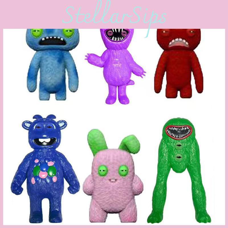 Pvc Fuggler 3inch Figure Cartoon Children Mini Toys Decoration Characters Gift