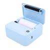 Mini Thermal Printer Bluetooth Inkless Portable Printer Pocket Label Maker with APP for DIY Photos Study Notes Blue