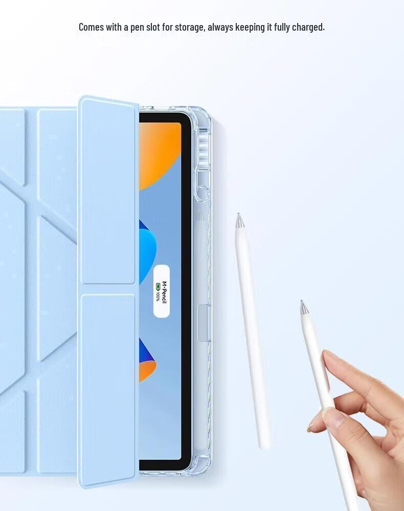 Protective Acrylic Case with Pen Slot for Huawei MatePad 11.5s Tablet - Anti-Bend 11" Shell