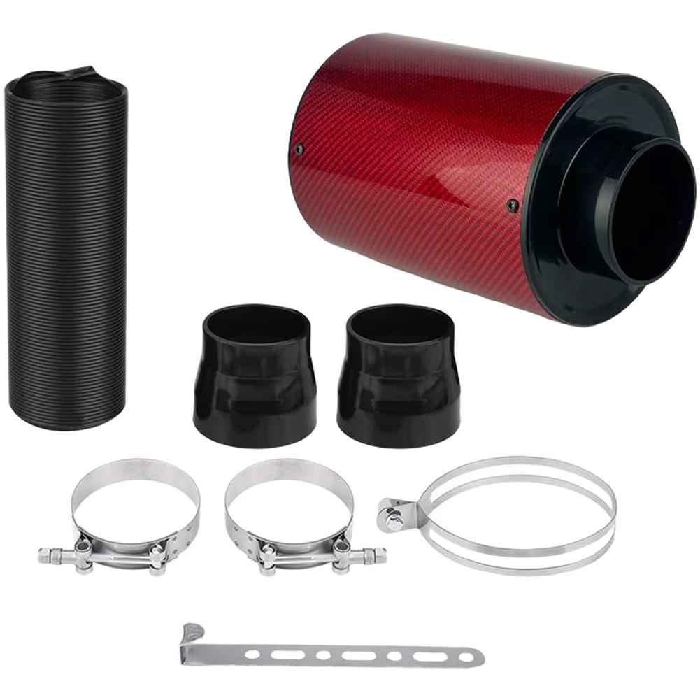 

Newest Sale Red Carbon Fiber Air Intake System High Flow Performance Air Filter Kit OEM Part Number AF1321 Accessories China Mainland