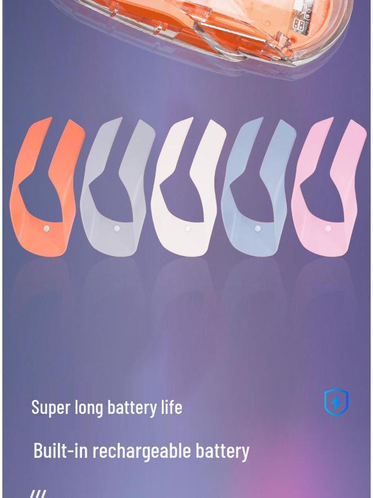 Transparent Luminous Wireless Mouse with Dual-Mode, Marquee Effect, and Magnetic Detachable Feature