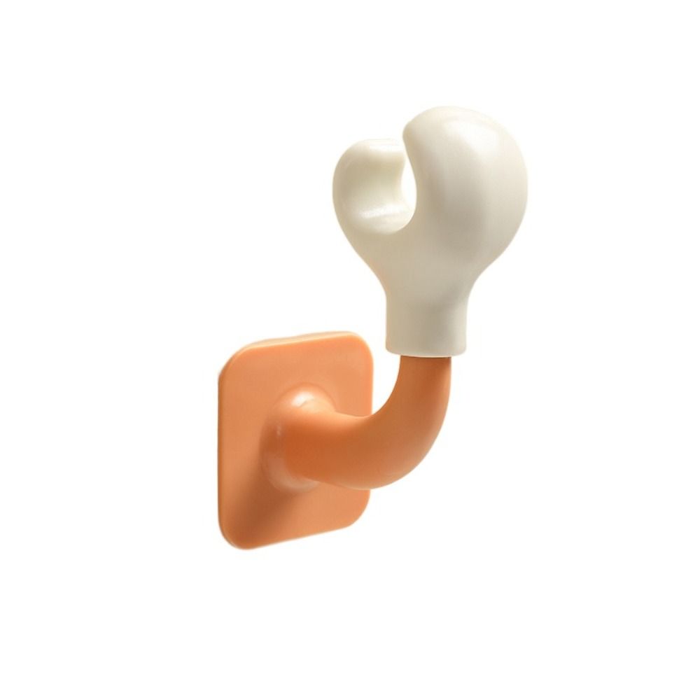 

Настенный подвесной крючок, многофункциональные крючки для одежды, креативный боксерский крючок в виде маленькой руки оранжевый