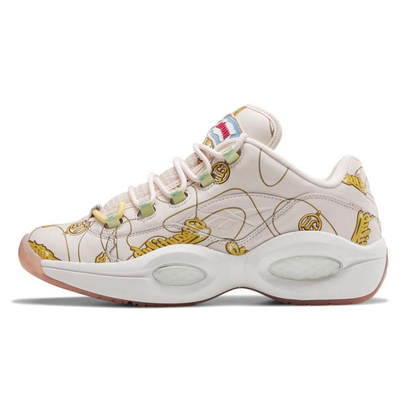 Reebok Bbc Ice Cream X Reebok Question Low 'Name Chains' Sneakers FZ4341