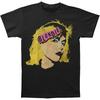 T-shirt Punk con Logo Blondie da Uomo Taglia L Nera