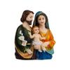 New Holy Family Statue Christian Showpiece Figurine Gifts for Home Decor God Idol House Warming Wedding Anniversary