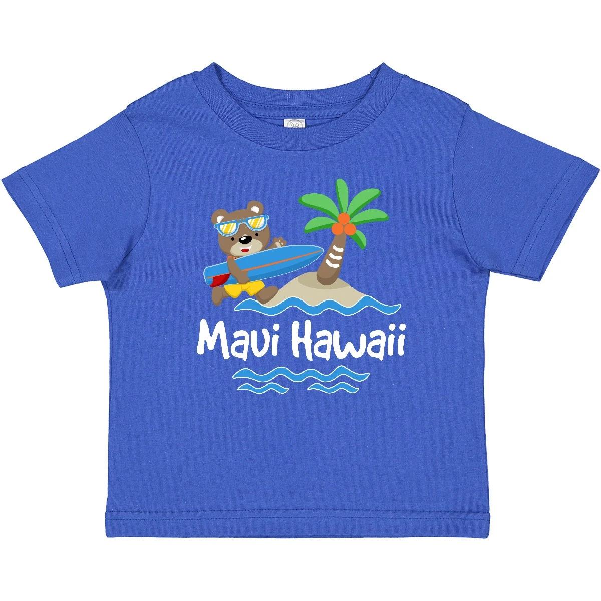 Inktastic Maui Hawaii Cute Vacation Baby T-Shirt Surfing Islands Childs Souvenir 130