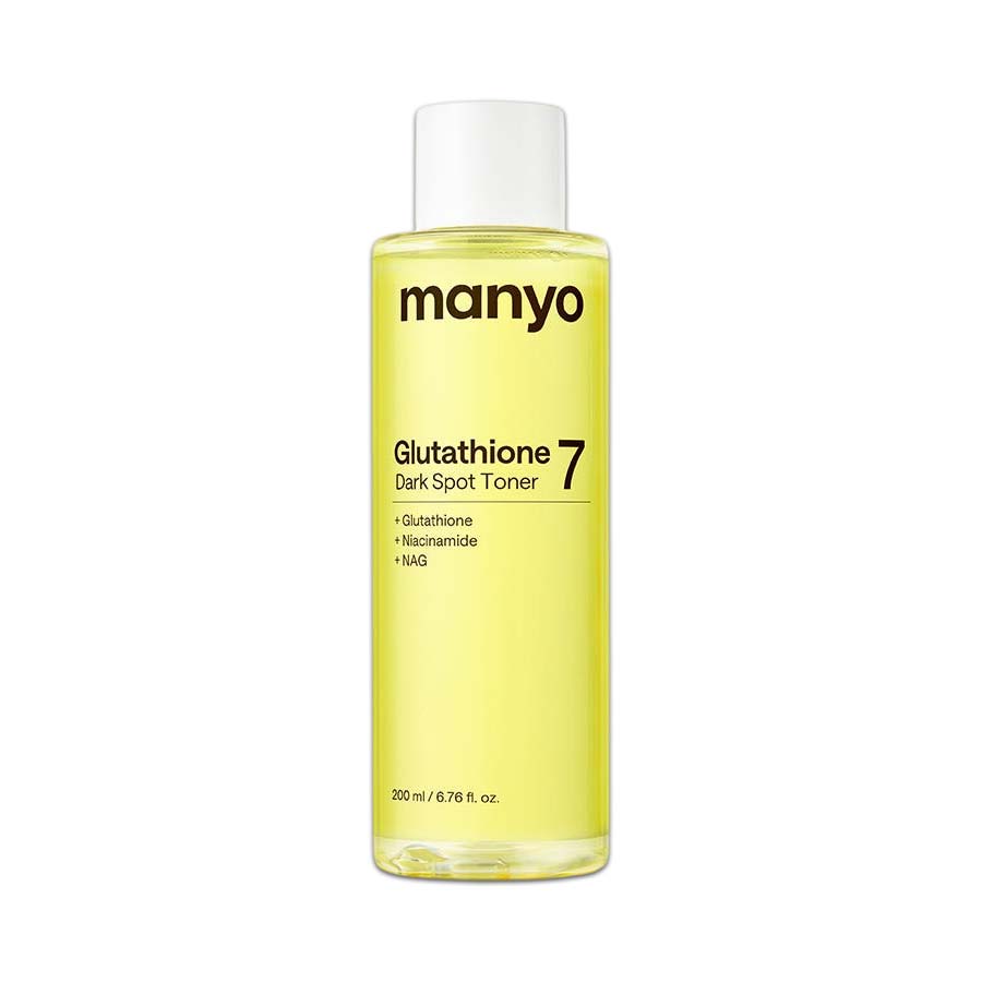 

ma:nyo Glutathione 7 Dark Spot Skin Booster Toner 200ml Korean Glow Hydration Toner(2 Option) 200 ml